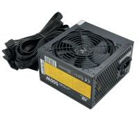 POWERBOOST PB500AR 500W APFC 2*PCI-E 6+2 Pin 12cm Siyah Fanlı ATX Power Supply (Retail Box)